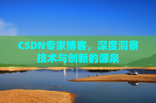 CSDN专家博客，深度洞察技术与创新的源泉